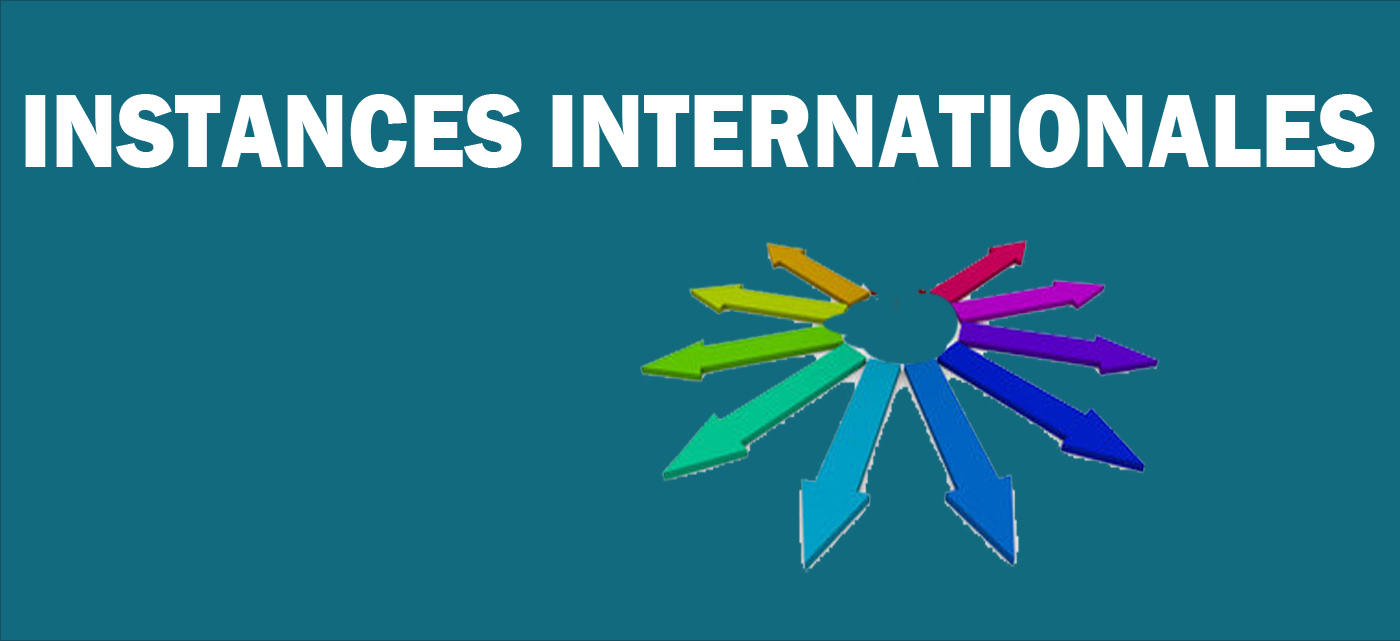 Instances internationales