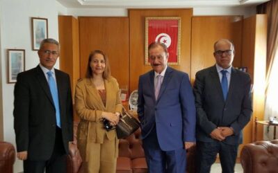 إجتماع اللجنة التنظيمية لمؤتمر الإتحاد العام العربي للتأمين تونس 2018