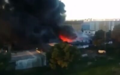 Tunisie – Kairouan : Un énorme incendie ravage l’usine de cigarettes