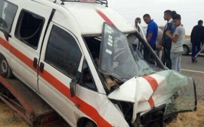 Décès d’une femme dans une collision entre un taxi “Louage” et une voiture algérienne